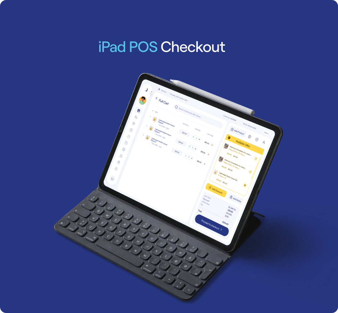 iPad POS — Checkout