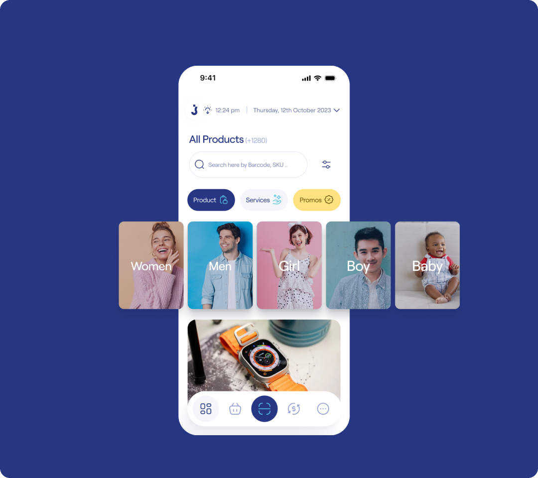 Market App — Browse