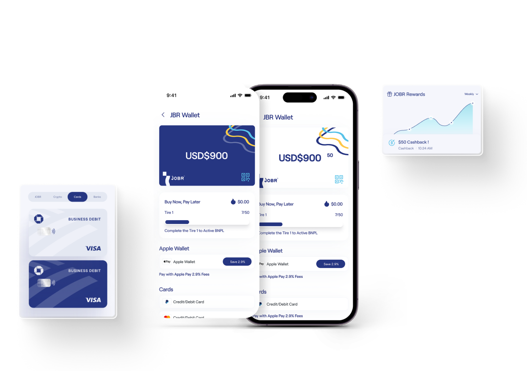 JOBR Wallet — Dashboard